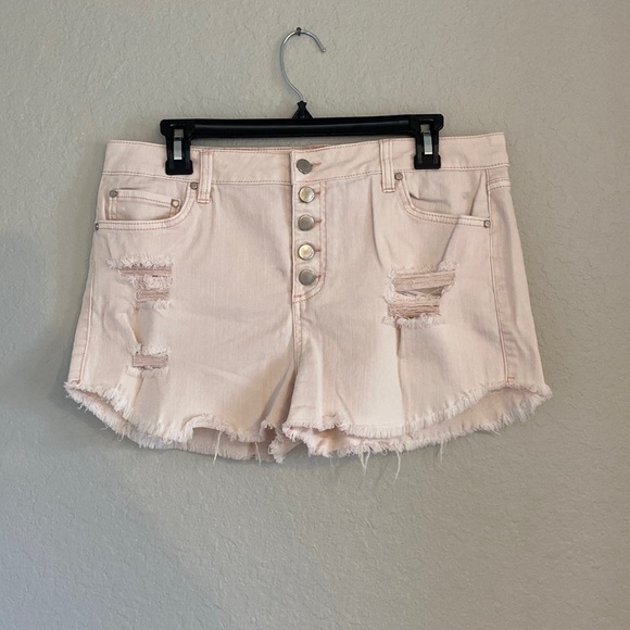 Tinseltown Shorts Pastel Pink Cut Offs Perfect For Summer Poshmark